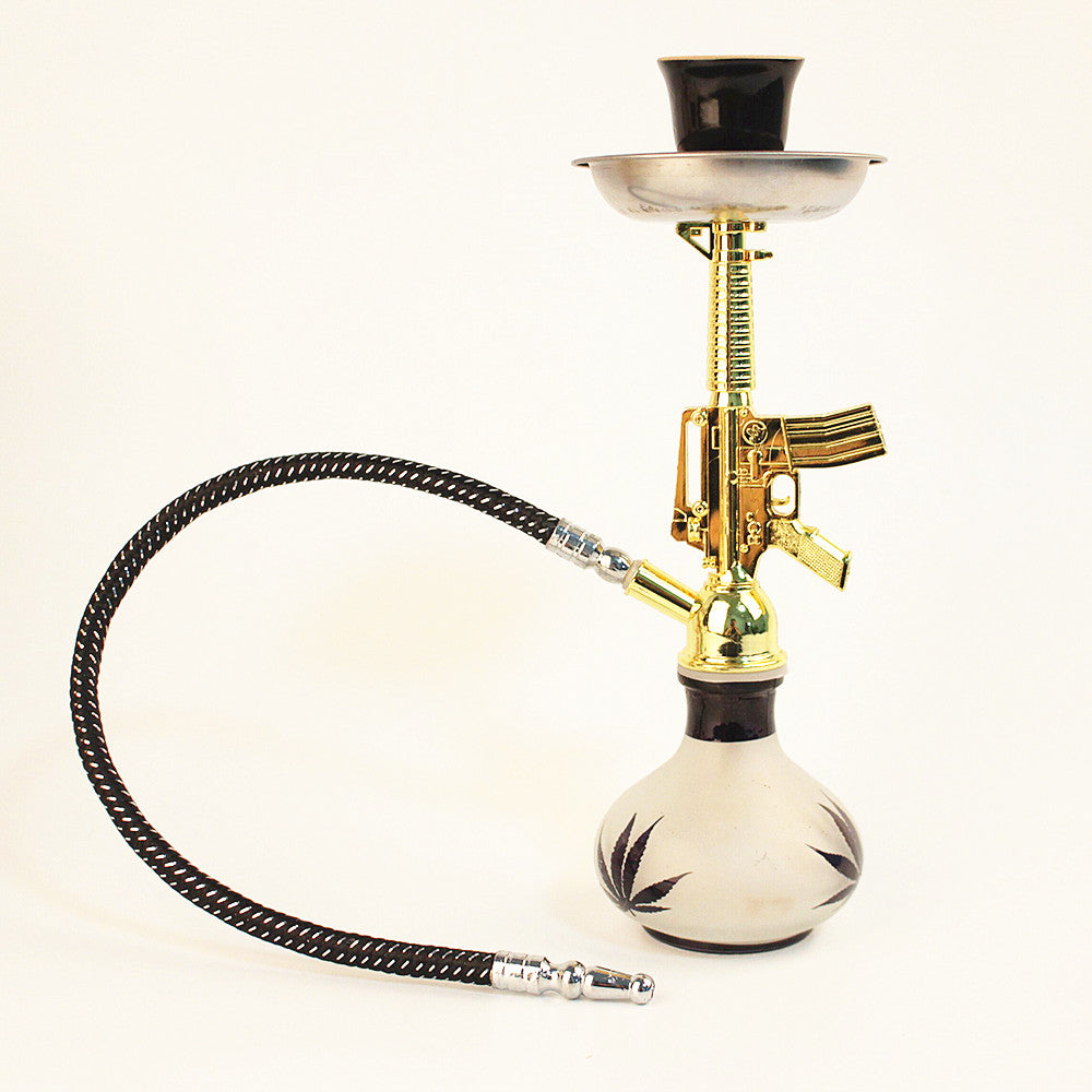 1X High Quality Hookah Mini Smoking Pipe Glass And Water Pipe Small Shisha  Clear From Smokingbruce, $3.24