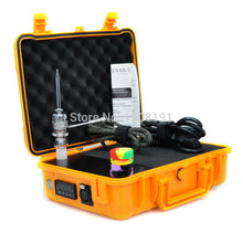 Load image into Gallery viewer, ABS Case E-nail Quartz nail V2 kit Black Orange for Glass pipes heating coil dab nail 14mm/18mm Male Female wholesale price