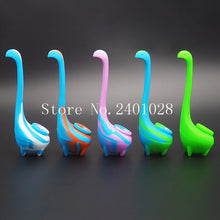 Load image into Gallery viewer, Ness monster  Silicone Tobacco Pipe with glass bowl