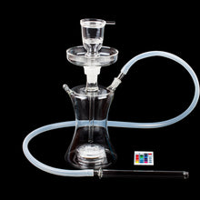 Load image into Gallery viewer, Small Russian Style Glass Hookahs with LED