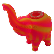 Load image into Gallery viewer, New Silicone Elephant  Tobacco Pipes