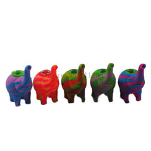 Load image into Gallery viewer, New Silicone Elephant  Tobacco Pipes