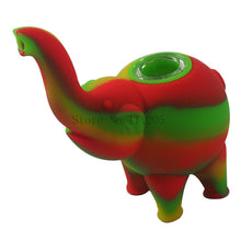 Load image into Gallery viewer, New Silicone Elephant  Tobacco Pipes